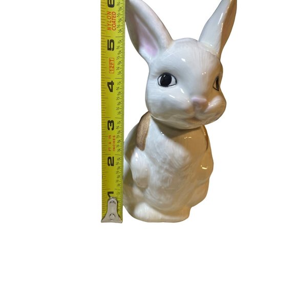 Easter Bunny Rabbit Ceramic Planter Vintage - Picture 10 of 12